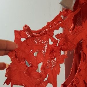 Red Lace Dress